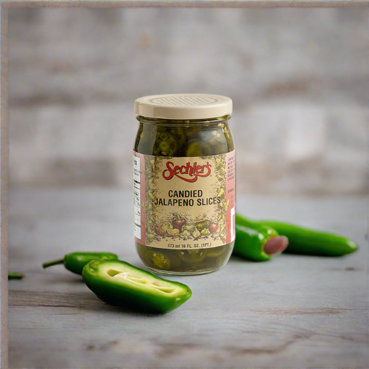 16oz Candied Jalapeno Slices