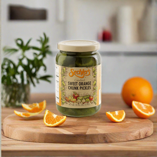 16oz Candied Sweet Orange Chunks