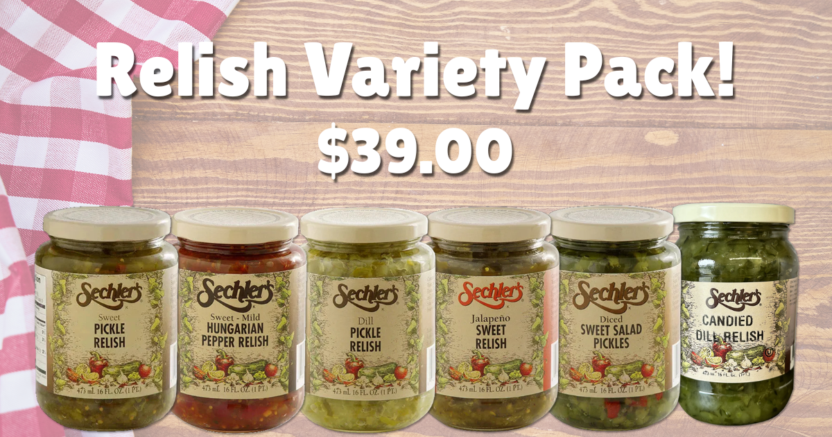 16oz Relish Variety Pack