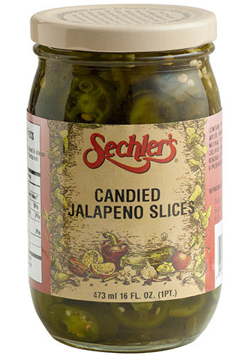 16oz Candied Jalapeno Slices