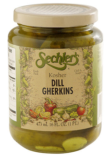 16oz Kosher Dill Gherkins