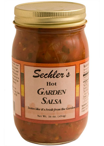 16oz Hot Chunky Salsa