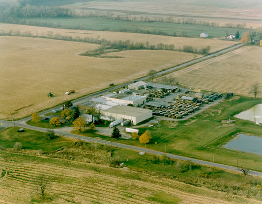 Aerial photo of Sechler's Pickles