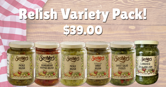 16oz Relish Variety Pack
