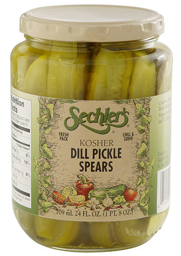 24oz Kosher Dill Spears - 6-Pack